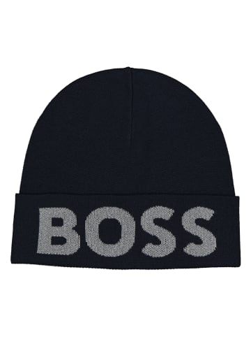 Hugo Boss Beanie "Kallivan" donkerblauw