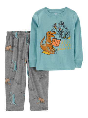 carter's Pyjama in Blau/ Grau