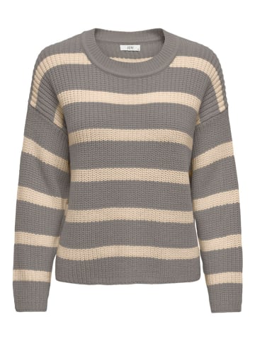 JDY Sweter w kolorze beżowo-szarym