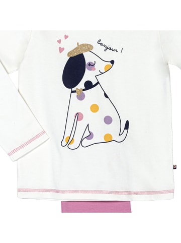 mon P´tit Dodo Pyjama in Creme/ Lila