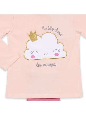 mon P´tit Dodo Pyjama in Apricot/ Pink