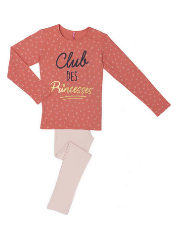 Lina Pink Pyjama in Koralle/ Rosa