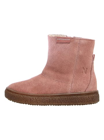 Naturino Leder-Winterboots "Yokir" in Rosa