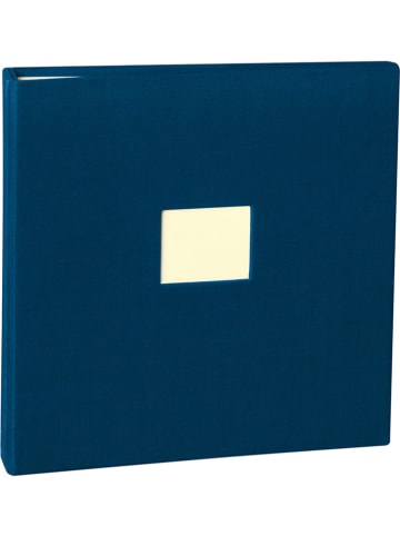 Semikolon Foto-& gastenboek donkerblauw - (B)25 x (H)24 cm