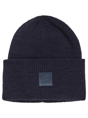 KARI TRAA Beanie "Kyte" donkerblauw