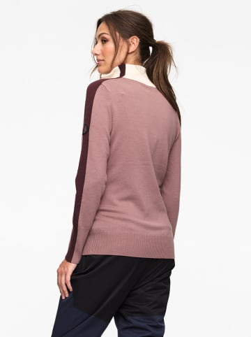 KARI TRAA Sweter "Voss" w kolorze jasnobrązowo-kremowym