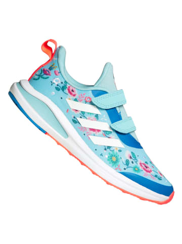 adidas Buty "Fortarun" w kolorze błękitnym ze wzorem do biegania
