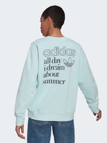 adidas Sweatshirt lichtblauw