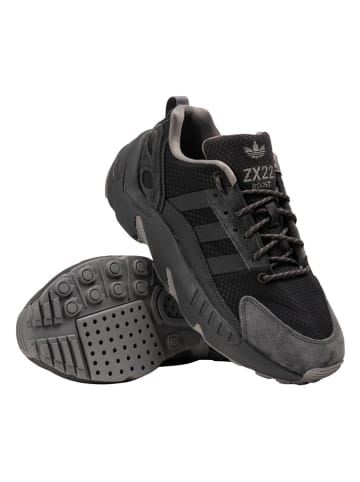 adidas Skórzane sneakersy "ZX 22 Boost" w kolorze antrcytowo-czarnym