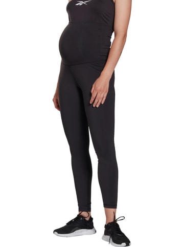 Reebok Umstangsleggings in Schwarz