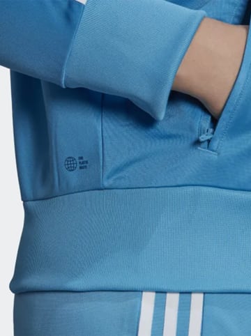 adidas Sweatjacke in Hellblau