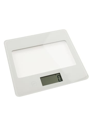 Dr. Oetker Keukenweegschaal "Exclusive" wit - (L)20 x (B)18,5 cm