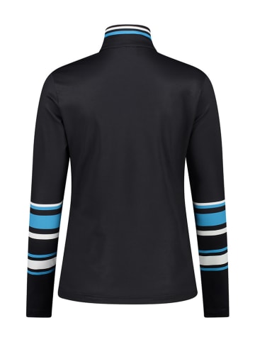 CMP Functioneel shirt zwart/blauw