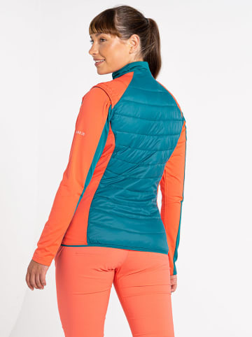 Dare 2b Kamizelka hybrydowa "Culmination" w kolorze zielono-pomarańczowym