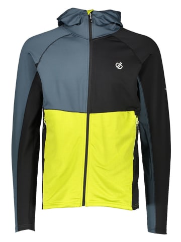 Dare 2b Trainingsjacke "Assimilate" in Grau/ Schwarz/ Gelb