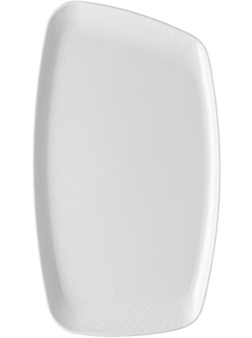 Rosenthal Servierplatte "Junto" in Weiß - (B)21 x (H)36 cm