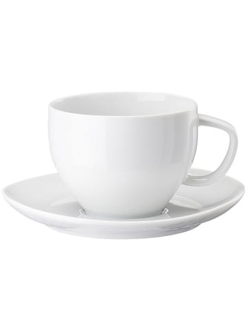 Rosenthal 6er-Set: Untertassen "Junto" in Weiß - Ø 15 cm