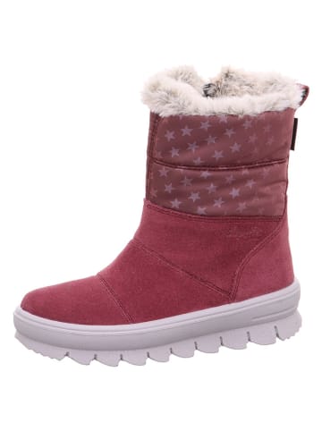 superfit Leder-Winterstiefel "Flavia" in Rot