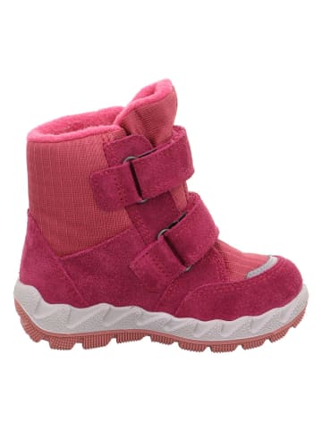 superfit Leren boots "Icebird" roze