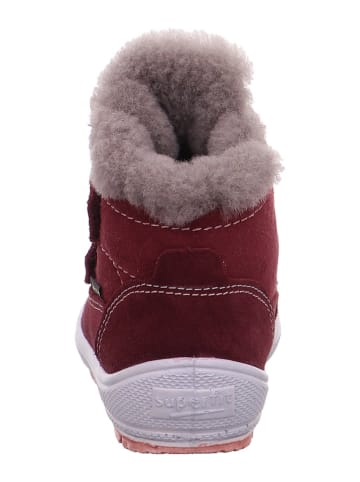 superfit Leder-Winterboots "Groovy" in Rot