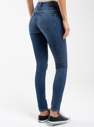BIG STAR Dżinsy "Adela" - Skinny fit - w kolorze granatowym