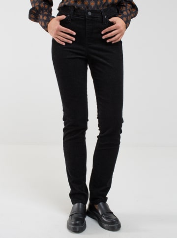BIG STAR Spodnie "Katrina" - Slim fit - w kolorze czarnym
