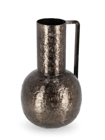 Bizzotto Vase "Lathe" in Braun - (H)31 cm