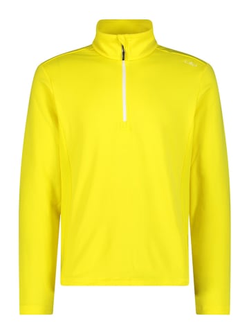 CMP Bluza polarowa w kolorze żółtym