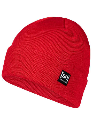 super.natural Beanie "Alpine" in Rot