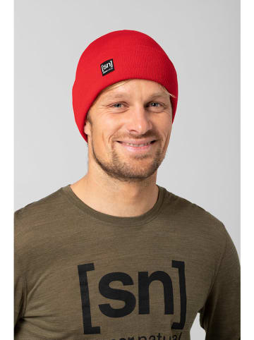 super.natural Beanie "Alpine" in Rot