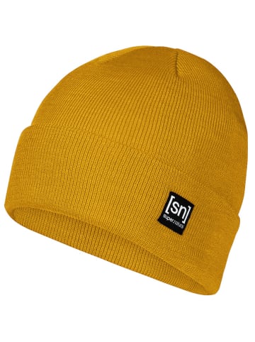 super.natural Beanie "Alpine" in Gelb