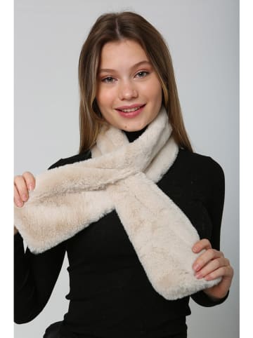 Lucky Bees Schal in Creme - (L)106 x (B)15 cm