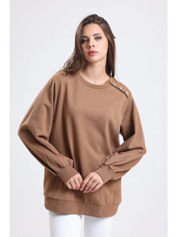 Alexa Dash Sweatshirt camel