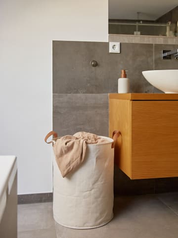 STORE IT Aufbewahrungskorb in Beige - (H)45 x Ø 40 cm