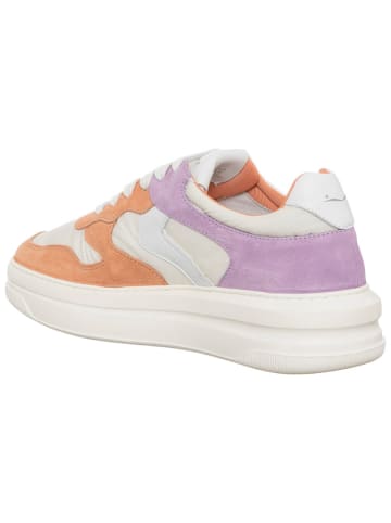 Voile Blanche Leder-Sneakers in Orange/ Lila/ Weiß