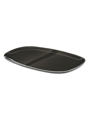 Miloo Home Servierteller "Svelte" in Grün - (L)25 x (B)16 cm