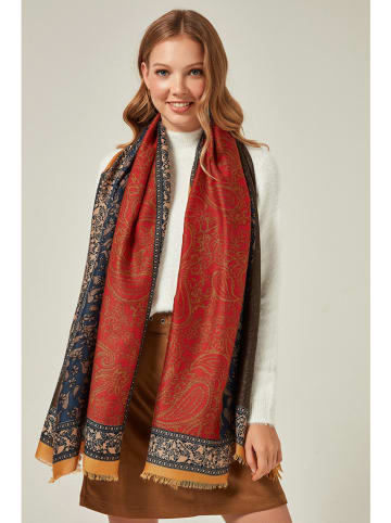 WINTERLAND Sjaal rood - (L)180 x (B)90 cm