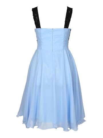 New G.O.L Sukienka w kolorze błękitno-czarnym