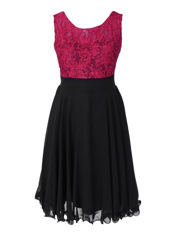 New G.O.L Sukienka w kolorze różowo-czarnym