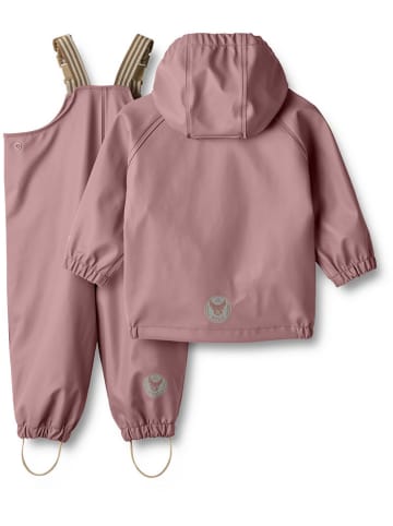 Wheat 2-częściowy zestaw przeciwdeszczowy "Charlie" w kolorze jasnoróżowym