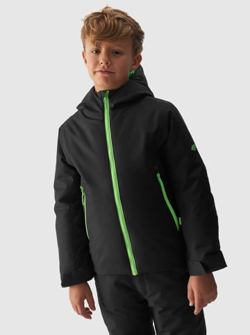 4F Ski-/ Snowboardjacke in Schwarz