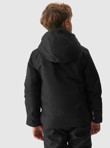4F Ski-/ Snowboardjacke in Schwarz