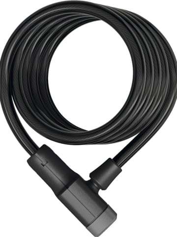 ABUS Blokada kablowa „5510K/180 BK SR Primo” w kolorze czarnym z uchwytem zamka