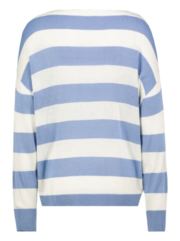 Sublevel Sweter w kolorze błękitno-białym