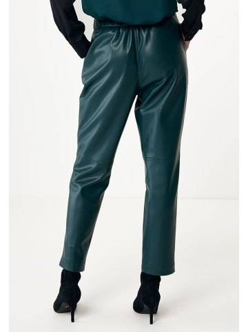 Mexx Spodnie w kolorze ciemnozielonym