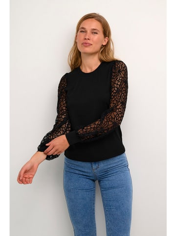 Kaffe Longsleeve "Bekka" zwart