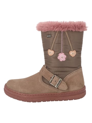 Lurchi Leder-Stiefel in Rosa