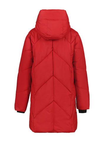 LUHTA Płaszcz pikowany "Hanga" w kolorze czerwonym