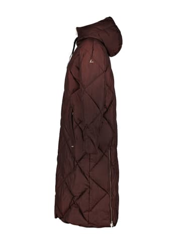 LUHTA Płaszcz pikowany "Horja" w kolorze bordowym