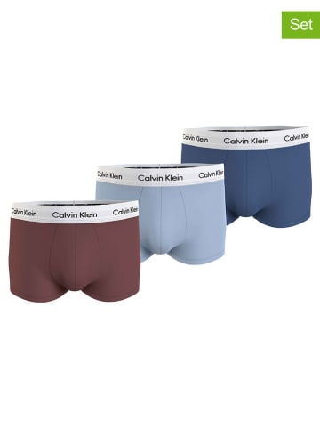 CALVIN KLEIN UNDERWEAR Bokserki (3 pary) w kolorze niebieskim